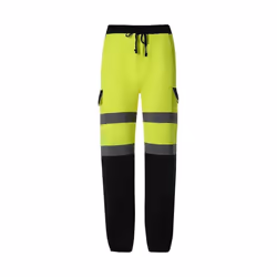 Yoko - Pantalon de jogging - Homme (Jaune / bleu marine)