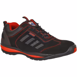 Portwest - Chaussures de sécurité STEELITE LUSUM S1P HRO - Homme (Noir / rouge)