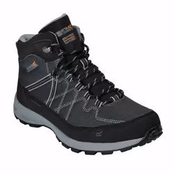 Regatta - Bottines de marche SAMARIS LITE - Homme (Noir / Gris foncé)