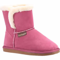 Skechers - Chaussons style bottines ASHLEIGH - Femme (Rose)