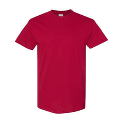 Gildan - T-shirts manches courtes - Hommes (Bordeaux)