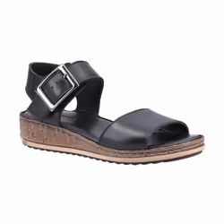 Hush Puppies - Sandales à talons compensés ELLIE - Femme (Noir)