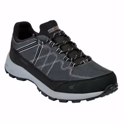 Regatta - Chaussures de marche SAMARIS LITE - Homme (Noir / Gris foncé)