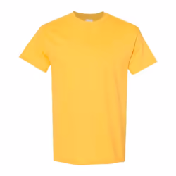 Gildan - T-shirts manches courtes - Hommes (Jaune)