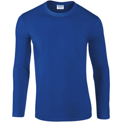 Gildan - T-shirts manches longues - Hommes (Bleu roi)