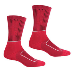 Regatta - Chaussettes pour bottes SAMARIS SEASON - Femme (Rouge vif / Blanc)