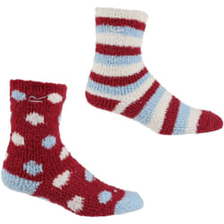 Regatta - Ensemble Chaussettes pour bottes COSY - Enfant (Rouge vif / Bleu clair / Blanc)