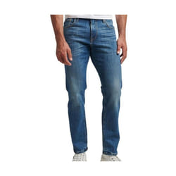 Jeans droit slim coton bio Superdry