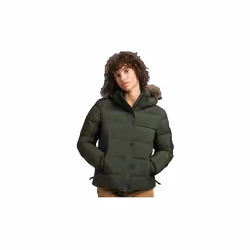 Veste Vintage Layer Polyester Vert