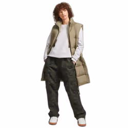 Doudoune longue sans manches capuche femme Superdry