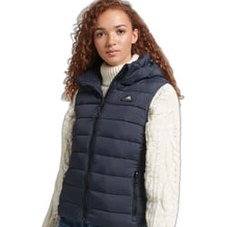 Doudoune sans manches à capuche femme Superdry Classic