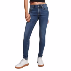 Jeans skinny taille mi-haute en coton bio femme Superdry Vintage