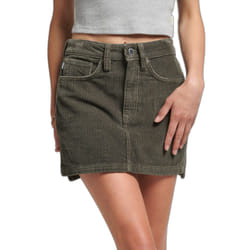 Mini jupe en velours côtelé femme Superdry