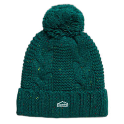 Bonnet à pompon en mailles torsadées femme Superdry