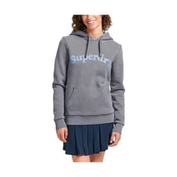 Sweat Superdry Vintage Cooper Femme Gris