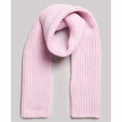 Echarpe Superdry vintage ribbed essential Femme Rose