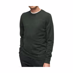 Pull ras du cou laine mérinos Superdry
