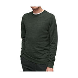 Pull ras du cou laine mérinos Superdry
