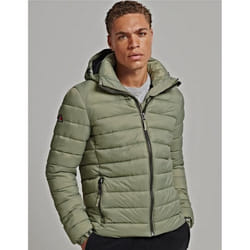 Doudoune classique capuche Superdry