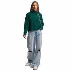 Pull en maille torsadée femme Superdry