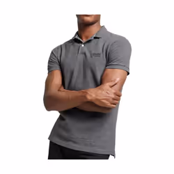 Polo Classic Pique Coton Gris