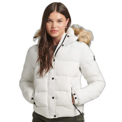 Doudoune Superdry Winter classic Femme Blanc