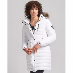 Veste Vintage Layer Polyester Blanc