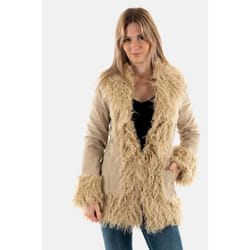 Manteau afghan avec doublure en fausse fourrure femme Superdry