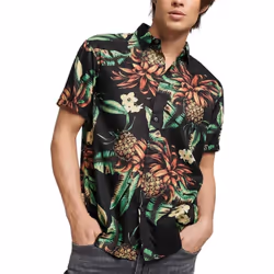 Chemise Superdry Hawaiian Homme Noir