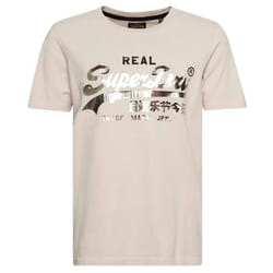 T-Shirt Vl Embellish Coton Gris