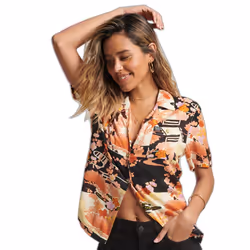 Chemise femme Superdry Vintage Beach Resort