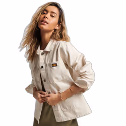 Blouson coton bio femme Superdry Vintage Chore - XS