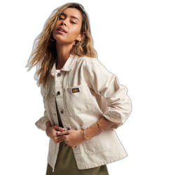 Blouson coton bio femme Superdry Vintage Chore - L