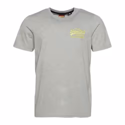 T-Shirt Vintage Vl Neon Coton Gris