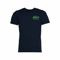 T-Shirt Vintage Vl Neon Coton Vert