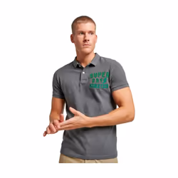 Polo Superdry Superstate Homme Gris