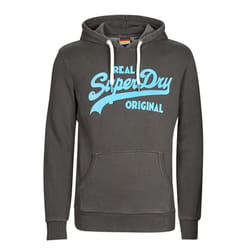 Sweat Superdry Vintage VL Neon Homme Gris