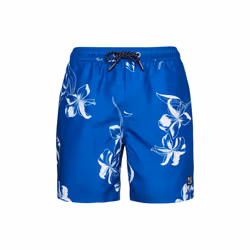 Maillot De Bain Vintage Hawaiian Polyester Bleu