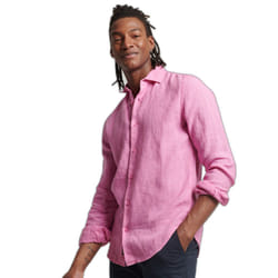 Chemise décontractée manches longues en lin Superdry