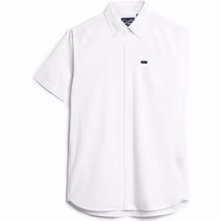 Chemise Superdry Oxford Homme Blanc