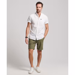 Chemise Superdry Oxford Homme Blanc