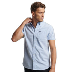 Chemise Vintage Coton Bleu