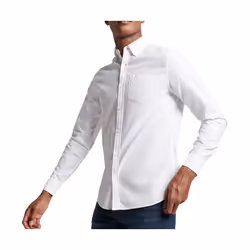 Chemise manches longues en coton bio Superdry Oxford