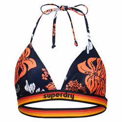 Haut de maillot de bain triangle femme Superdry Vintage Logo