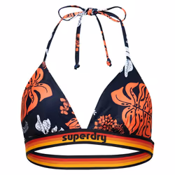 Haut de maillot de bain triangle femme Superdry Vintage Logo - L