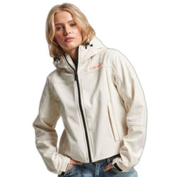 Veste imperméable à capuche softshell femme Superdry Code Trekker