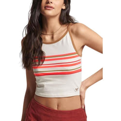 Débardeur de surf rayé femme Superdry vintage