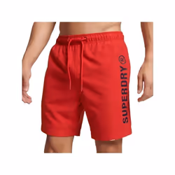 Maillot De Bain Code Core 17 Inch Polyester Rouge