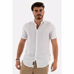 T-Shirt Studios Casual Lin Blanc