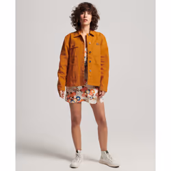 Veste Vintage Chore Coton Marron